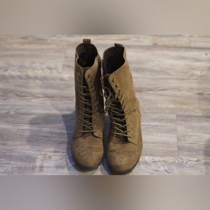 Olive Green Boots